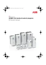 ABB ACQ80-04 Series Firmware Manual preview