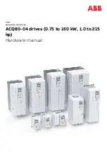 Preview for 1 page of ABB ACQ80-04 Series Hardware Manual