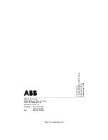 Preview for 187 page of ABB ACS 400 User Manual