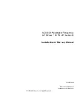 Preview for 3 page of ABB ACS 501 Installation & Start-Up Manual