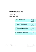 Preview for 3 page of ABB ACS580-01 drives Hardware Manual