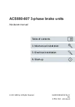 Preview for 3 page of ABB ACS880-607 Series Hardware Manual