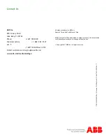 Preview for 51 page of ABB ADVAC Installation And Operation Manual