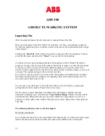 Preview for 33 page of ABB AMS 500 User Manual