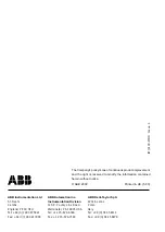 Preview for 24 page of ABB COMMANDER 100 Operating Manual