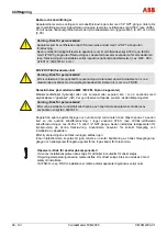 Preview for 286 page of ABB CoriolisMaster FCM2000 Commissioning Instructions