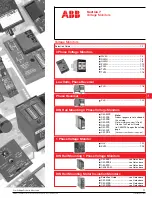 Preview for 1 page of ABB DLMU Series Selection Manual