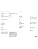 Preview for 112 page of ABB Endura AZ30 series Programming Manual