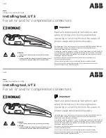 Preview for 1 page of ABB HOMAC UT 3 Operating Instructions