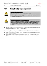 Preview for 92 page of ABB HT546409 Operation Manual