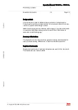 Preview for 15 page of ABB HT562587 Operation Manual