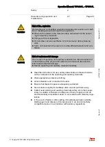 Preview for 30 page of ABB HT564554 Operation Manual