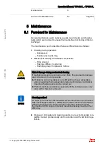 Preview for 57 page of ABB HT567250 Operation Manual