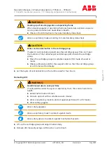 Preview for 67 page of ABB HT569793 Operation Manual