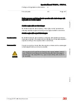 Preview for 124 page of ABB HT570190 Operation Manual