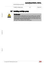 Preview for 105 page of ABB HT576102 Operation Manual