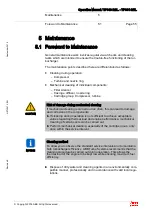 Preview for 57 page of ABB HT576687 Operation Manual