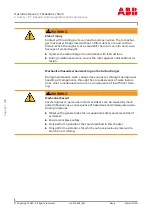 Preview for 24 page of ABB HT596419 Operation Manual