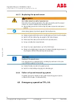 Preview for 46 page of ABB HT596419 Operation Manual