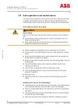 Preview for 20 page of ABB HT598341 Operation Manual