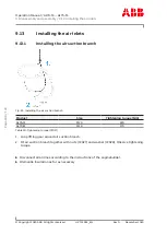 Preview for 110 page of ABB HT603383 Operation Manual