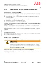 Preview for 22 page of ABB HT604084 Operation Manual