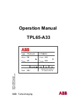 Preview for 1 page of ABB HT606993 Operation Manual