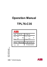 Preview for 1 page of ABB HT608198 Operation Manual