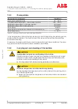 Preview for 72 page of ABB HT610365 Operation Manual