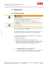 Preview for 36 page of ABB HT614003 Operation Manual