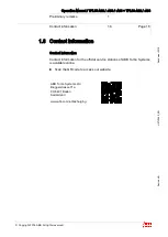 Preview for 18 page of ABB HT843233 Operation Manual