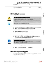 Preview for 46 page of ABB HT843233 Operation Manual