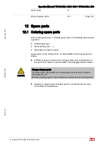 Preview for 127 page of ABB HT843233 Operation Manual