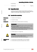 Preview for 41 page of ABB HT843301 Operation Manual