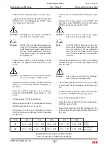 Preview for 121 page of ABB HT844662 Operation Manual