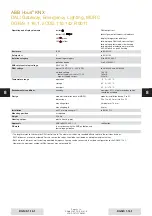 Preview for 2 page of ABB i-bus DGN/S 1.16.1 Technical Data