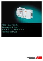 ABB i-bus KNX AA/A 2.1.2 Product Manual preview