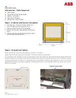 Preview for 3 page of ABB Integritas 24V Quick Start Manual