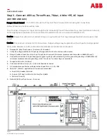 Preview for 4 page of ABB Integritas 24V Quick Start Manual