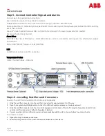 Preview for 10 page of ABB Integritas 24V Quick Start Manual