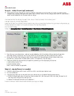 Preview for 12 page of ABB Integritas 24V Quick Start Manual