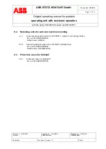 Preview for 17 page of ABB JSD-TD25P Series Original Operating Manual