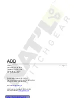 Preview for 36 page of ABB K-Line 1600A Installation & Maintenance Instructions Manual