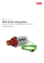 ABB KEVA 36 G2 Series Instructions For Installation, Use And Maintenance Manual preview