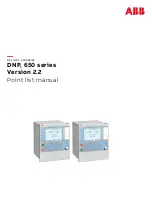 ABB REB650 Manual preview