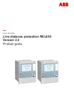 ABB REL650 series Product Manual preview