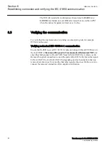 Preview for 58 page of ABB RET650 2.1 IEC Commissioning Manual