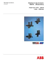 ABB RSD Series Operating Instructions Manual preview