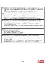 Preview for 24 page of ABB SACE Emax 2 Instructions Manual