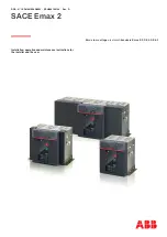 ABB SACE Emax E2.2 Installation, Operation And Maintenance Instructions For The Installer And The User preview